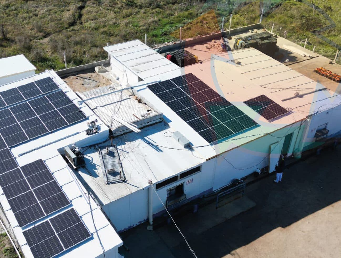 Instalación industrial realizada por Renovables S.A.