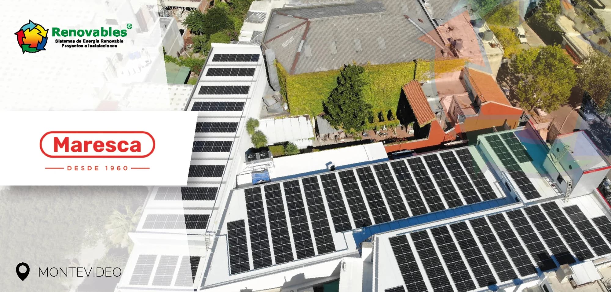 Maresca, instalación fotovoltaica de Renovables S.A. en Montevideo
